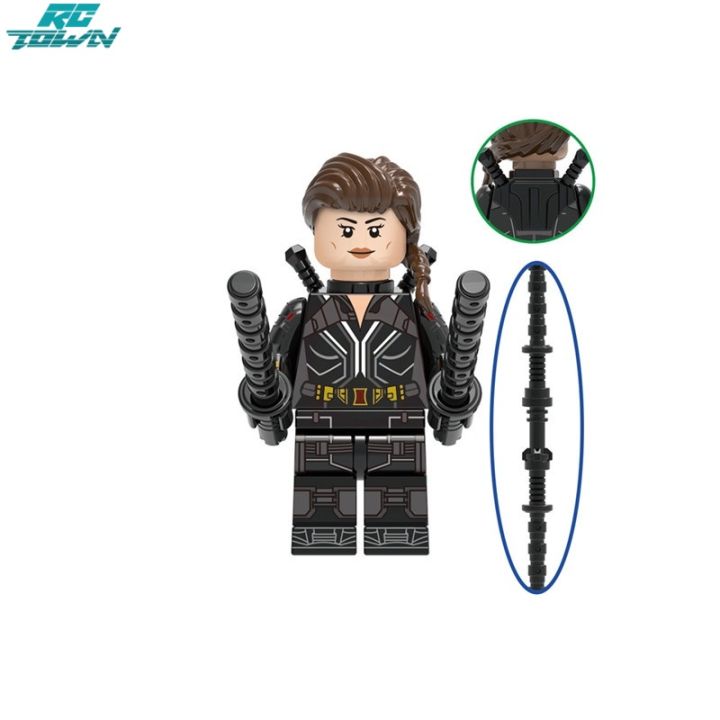 minifigures-แม่ม่ายดำใหม่ของเล่นบล็อกตัวต่อซูเปอร์ฮีโร่