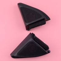 ∋♨▤ 1 Pair Black Front Door Speaker Tweeter Triangle Cover Trim Panel Fit for Toyota Corolla 2006 2007 2008 2009 2010 2011 2012 2013