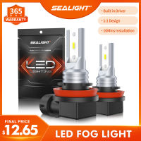 SEALIGHT 2pcs LED Fog Lights 4800LM H8 H11 H16JP LED Canbus 9006 HB4 High Power Fog Lamp For BMW VW Benz Audi A3 8P A4 A6 6000K