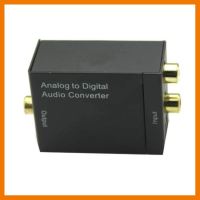 HOT!!ลดราคา Analog To Digital Audio Converter (RCA/Optical &amp; TOS Link) กล่องแปลงสัญญาน อนาลอค เป็นดิจิตอล (Black) ##ที่ชาร์จ แท็บเล็ต ไร้สาย เสียง หูฟัง เคส Airpodss ลำโพง Wireless Bluetooth โทรศัพท์ USB ปลั๊ก เมาท์ HDMI สายคอมพิวเตอร์