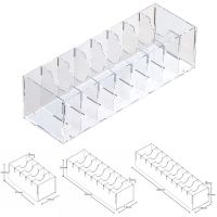 5/8/11 Grid Belt OrganizerAcrylic Belt Storage Holder for ClosetDisplay Case for TieBow TieBelt Storage Rack Display Box