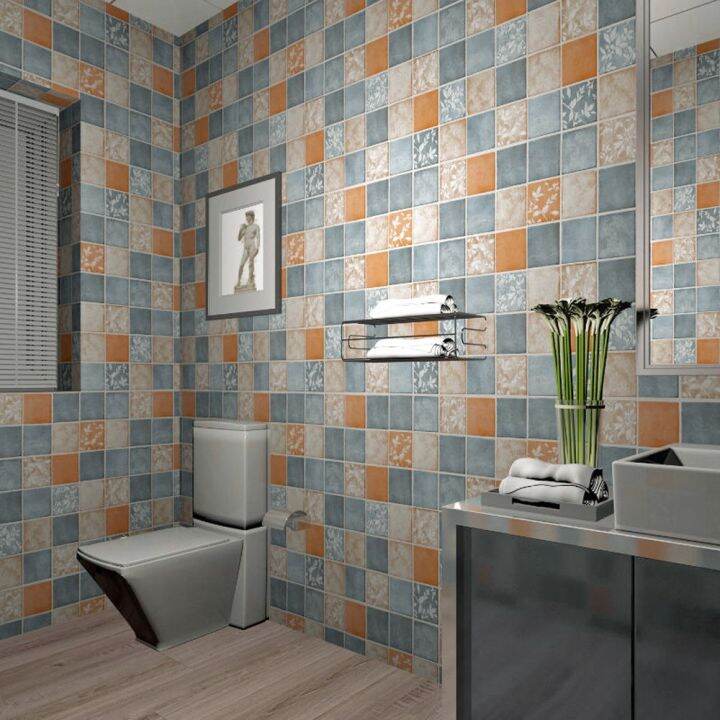 bathroom-toilet-stickers-waterproof-wallpapers-wall-stickers-floor-self-adhesive-kitchen-oil-proof-tile-vinyl-home-3d-wallpaper