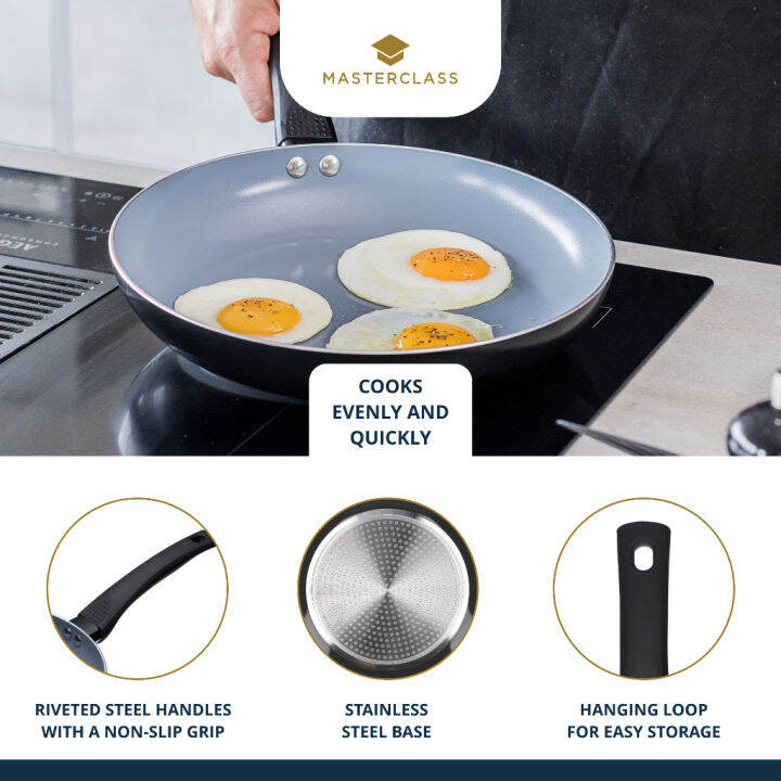 masterclass-eco-all-hobs-frying-pan-with-healthier-ceramic-chemical-non-stick-and-scratch-resistant-non-stick-cookware-pots-and-pans-black-20cm-30cm-กระทะ