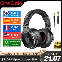 Oneodio Pro 50 Wired Studio Headphones Stereo Professional DJ Headphone with Microphone Over Ear Monitor Earphones Bass Headsets