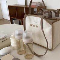 hot！【DT】♗♝  Canvas Shoulder Baby Nappy for Newborn Diaper Organizer Babies Accessories Stroller Tote Mom Handbags