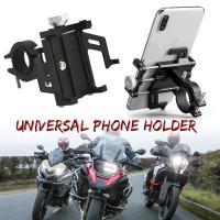 For BMW F900XR F900R G310GS R9T For YAMAHA MT07 MT09 Adjustable 360 Rotatable Mobile Phone Holder GPS Shockproof Mount Bracket