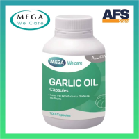 Mega We Care Garlic Oil 100s - เมก้า วีแคร์ ผลิคภัณฑ์เสริมอาหารน้ำมันสกัดจากกระเทียม ขนาด 100 แคปซูล