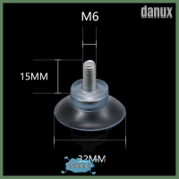 Danux 5ชิ้นสกรู M6/M8ถ้วยยางดูดตะขอพลาสติกตัวดูดโปร่งแสง