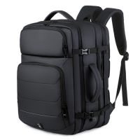 【jw】✱ Mochila Laptop Expansível para Homens Impermeável Viagem Esportiva Notebook Carregamento USB Pacote de Saco Notebooks 17 3