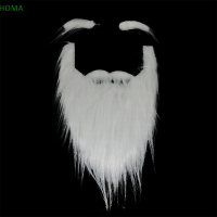 ?【Lowest price】HOMA Party Performance props Santa claus สีขาวเคราสีขาวชุดคิ้ว hallowee