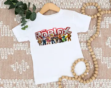 Roblox Short Sleeve T-shirt Boys Kids Summer Tee Shirt Crew Neck Top  Clothes For Age 5-12 Years