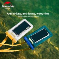 Naturehike IPX8 Waterproof Phone Case Pouch Bag for Swimming Diving Sealed Leakproof Touchscreen Big Camera Window Floatable