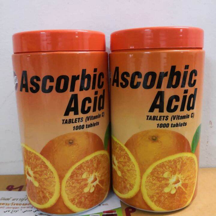 Thailand Patar Ascorbic Acid Vitamin C 1000 tablets Thailand Vitamin C