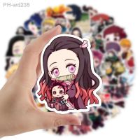 10/30/50PCS Demon Slayer Anime Kamado Nezuko Stickers DIY Phone Laptop Luggage Skateboard Graffiti Decals Fun for Kid Toys Gift