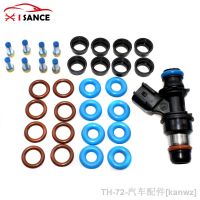 ☋✵ new Fuel Injector and Rebuild Kit O-rings Filters Pintle V8 For Chevy TRUCK GMC 25317628