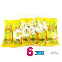 Krunchy conn  เมล็ดข้าวโพดหวานอบกรอบ รสชีส แพค 6ซอง (ซองละ  15g)