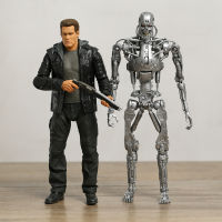 NECA T Erminator Genisys T-800การ์เดียน Endoskeleton ที่สามารถเคลื่อนย้ายประกอบรูปการกระทำหุ่นของเล่นรุ่น