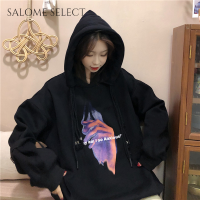 SALOME SELECT เสื้อฮู้ด เสื้อแขนยาวอบอุ่น หลวมและสบาย ทันสมัย ชิค สไตล์ สบายๆ WWY2393GSI 42Z231017