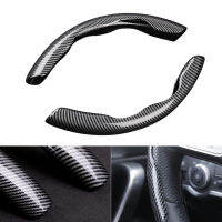 Car Steering Wheel Cover Carbon Black Fiber For Isuzu T17 Pickup Bell Tuo-d-max Mu-x Ranger Ruimai Taga DakaCar Interior Tools