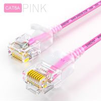 SAMZHE Cat6A สายอีเธอร์เน็ต Ultrafine Cat 6 UTP อีเธอร์เน็ตแพทช์เคเบิ้ล-บาง RJ45คอมพิวเตอร์ XBox เครือข่าย LAN สาย (5เมตร)