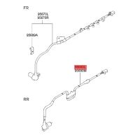 95680 08300 Left Rear Wheel ABS Speed Sensor for 2007 2016 Car Anti Lock ABS Sensor 9568008300