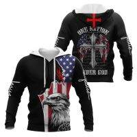 HX บุรุษ Hoodies คริสเตียนเจซุสตะวันออกวัน 3D รวมพิมพ์ทั้งหมด Hoodies กระเป๋าลำลองด้านบน Pullover แฟชั่นเสื้อผ้าผู้ชาย