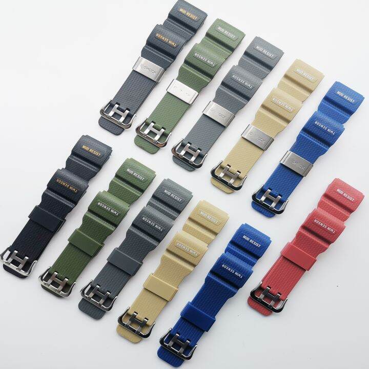 Rubber Replacement Watch Strap Suitable for G Shock MUD RESIST GG1000