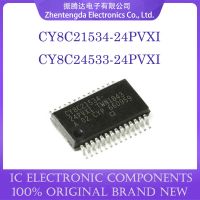 CY8C21534-24PVXI CY8C24533-24PVXI CY8C21534-24 CY8C24533-24 CY8C21534 CY8C24533 CY8C IC SSOP-28