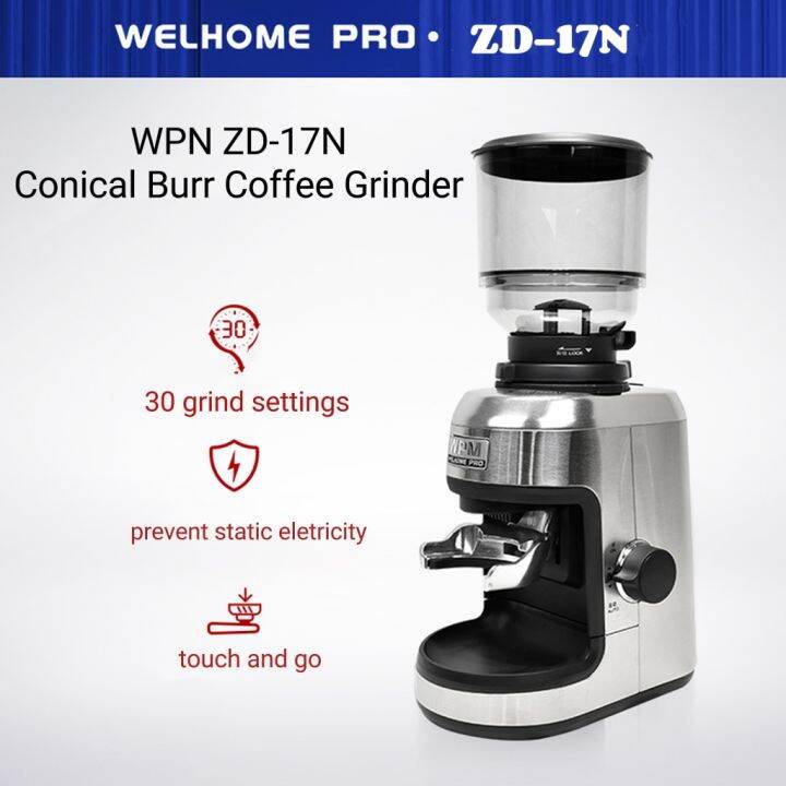 WPM bean grinder ZD17N electric household commercial Italian coffee