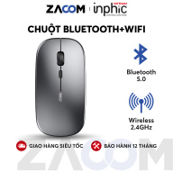 Chuột văn phòng - INPHIC - PM1BS - Bluetooth + Wifi - Phong cách Macbook thumbnail