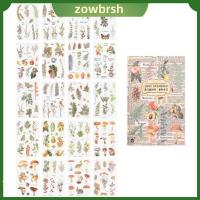 ZOWBRSH หลากสี สติกเกอร์ติดผนัง สัตว์เลี้ยงสำหรับสัตว์เลี้ยง สติกเกอร์รูปผลไม้ สติกเกอร์ตกแต่งลาย สติกเกอร์แบบใส ดีไอวาย