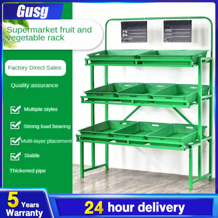 (3 Days Delivery+COD)Vegetable and Fruit Display shelf Foldable Food
