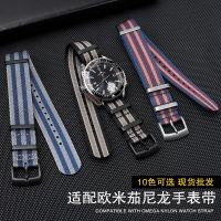 2023 new❆❉ Gelang jam tangan pria anti air jam tangan pria anti air tali 20mm 22mm 24mm jam tangan nilon tanda Rolex Seiko Omega IWC untuk Breitling