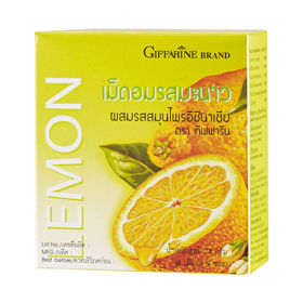 เม็ดอมรสมะนาวผสมรสสมุนไพร อิชินาเซีย Lemon flavored tablet with Echinacea herbal
