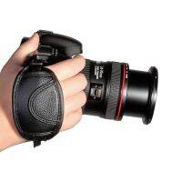 เข็มขัดสายรัดข้อมือมือจับกล้องสายนาฬิกาข้อมือแบบนุ่มสบายสำหรับ DSLR กล้อง SLR DV กล้องวิดีโออุปกรณ์ถ่ายภาพ