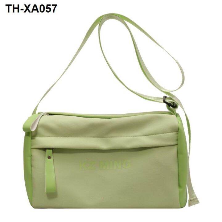 trend-all-match-womens-messenger-กระเป๋าสะพายไหล่สีแดง