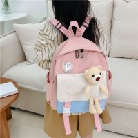 【Hot Sale】 New style bear cute cartoon childrens shoulder bag girl kindergarten class 3-5 years old snack school foreign trade