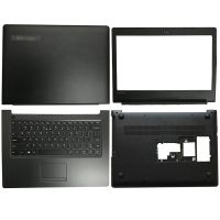 2023สำหรับ Lenovo Ideapad 310-14 510-14 310-14IAP เคส310-14IKB 310-14ISK แล็ปท็อปปกหลัง LCD/ฝาปิดโน้ตบุค/ที่พักเท้า/5CB0ด้านล่างสีดำ