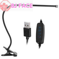 【✅COD】BJ FACE USB Power LED Clip Light 3 สีอุณหภูมิไฟอ่านหนังสือแบบปรับได้