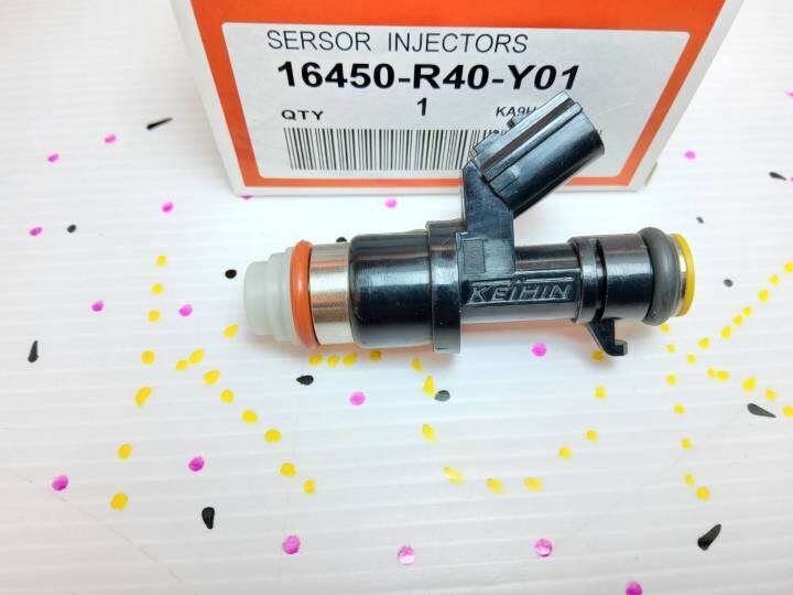 หัวฉีด-12รู-crv-accord-2-4-ปี-08-13-16450-r40-y01-a01-a02-สินค้าดี-มีคุณภาพ