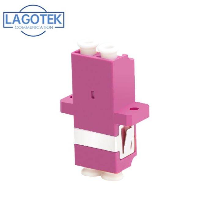 om4-lc-upc-mulit-mode-fiber-optic-adapter-om4-lc-upc-optical-fiber-coupler-lc-fiber-flange-lc-upc-connector-100g