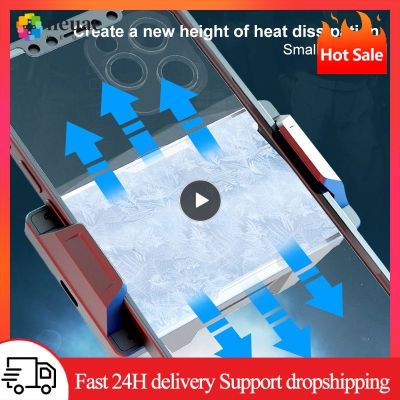 ☋☒ Game Cooler Mobile Phone Cooling Fan Portable Cell Phone Cool Heat Sink Mobile Phone Radiator Cooling Artifact
