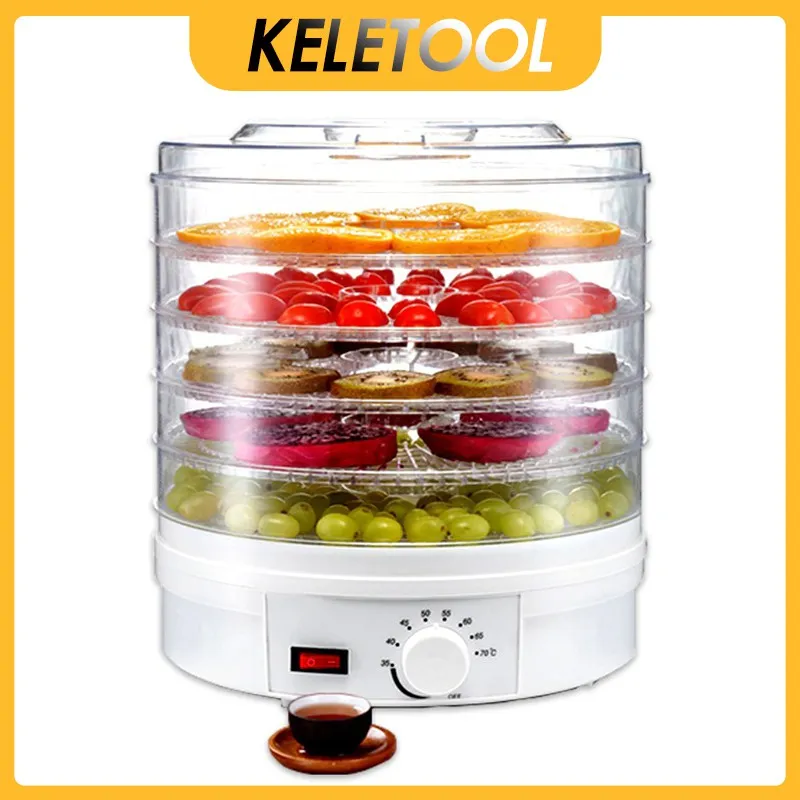 Fruit Vegetables Dried Machine Herb Household MINI Food Dehydrator Pet Meat  Dehydrated Snacks 5 Trays Air Maker