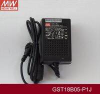 อะแดปเตอร์แบบตั้งโต๊ะในอุตสาหกรรม GST18B05 P1J อย่างดี5V 3A 15W อะแดปเตอร์ระดับ VI ระหว่างสวิตช์จ่ายไฟสลับ DC 2.1X5.5เสา AC2