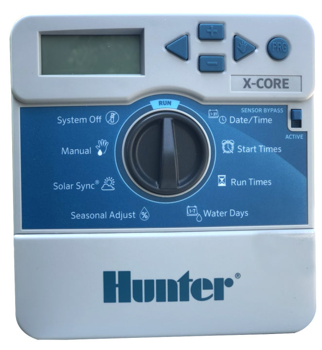 hunter-ชุดควบคุมระบบรดน้ำอัตโนมัติ-รุ่น-x-core-indoor-ติดตั้งภายในอาคาร