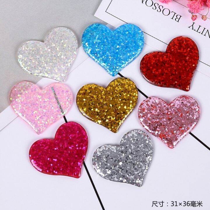 5pcs-glitter-sequins-resin-cabochon-heart-shape-flatback-resin-cabochons-for-diy