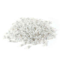 300 Pcs CE-1 Closed End Wire Connectors 22-18 Gauge Crimp Caps White