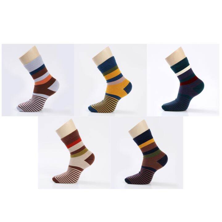 5-pairlot-cotton-mens-socks-colorful-stripe-socks-fashions-compression-happy-crew-socks-men-big-size-39-45