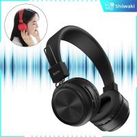 Shiwaki หูฟัง Bluetooth5.0ไร้สาย W25เสียงเบสลึกชุดหูฟังครอบหู