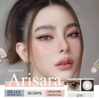 คอนแทคเลนส์รายเดือน Arisara Gray สีเทา - Luxzy Lens (แถมตลับทุกคู่จ้า)